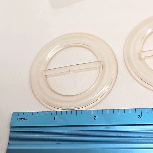 Scarf Clips - T-Shirt Ties Set of 7  Retro Style. - Picture 4 of 4